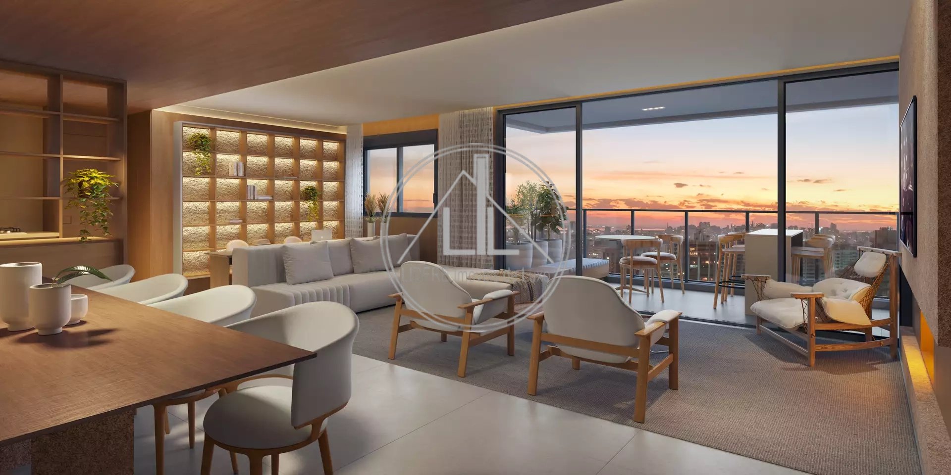 Imagem – Living Estendido 120 m²