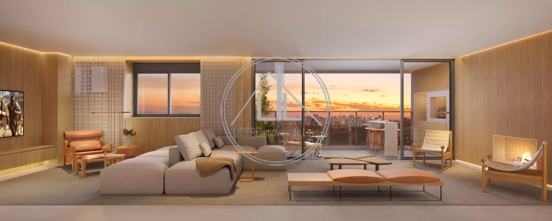 Imagem – Living Estendido 138 m²